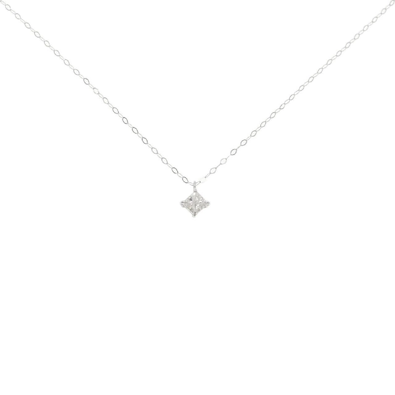 K18WG Dây chuyền kim cương 0.329CT - Hàng hiệu Chính hãng 860584