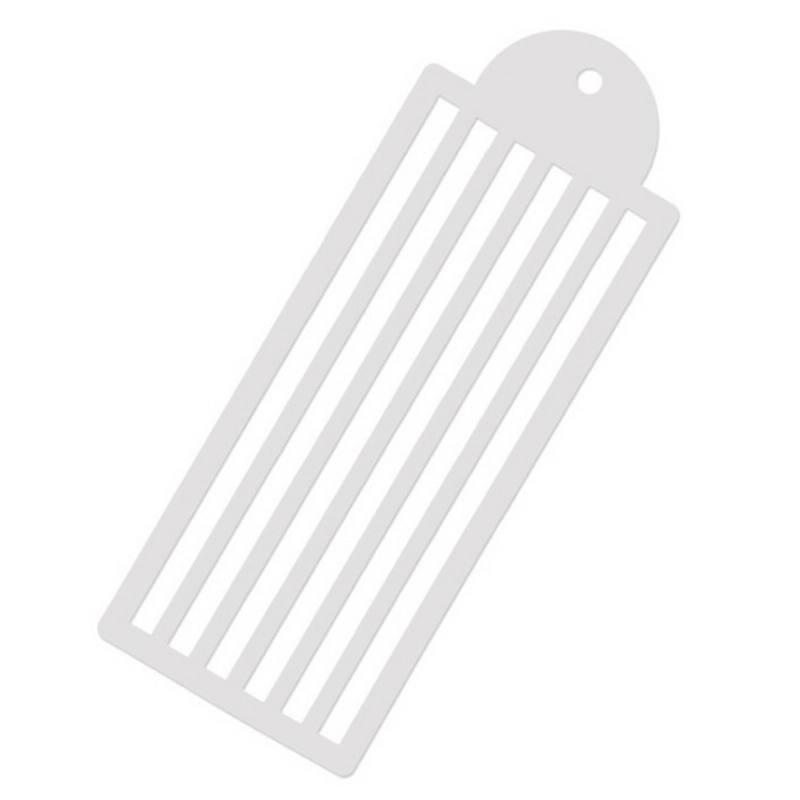 Khuôn rắc bột Stencil trang trí bánh, viền rau câu sọc ngang kiểu Hàn Quốc – Mã số 1033 336044
