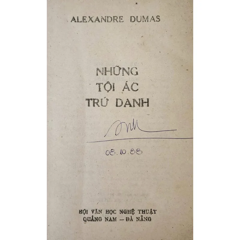 Alexandre Dumas cha - NHỮNG TỘI ÁC TRỨ DANH 703507