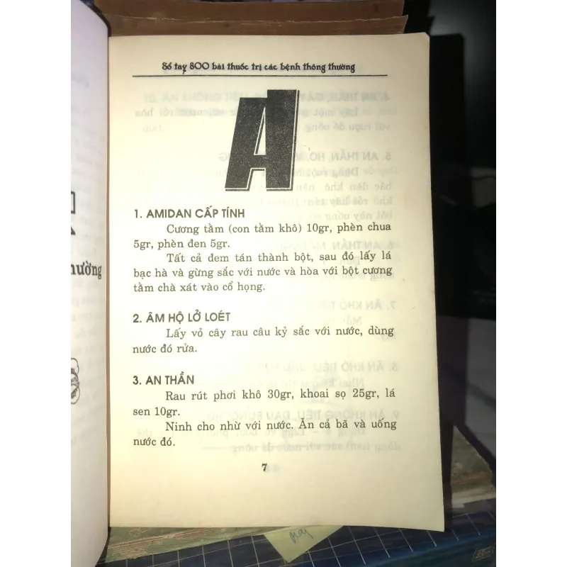 Sổ tay y học - 800 bài thuốc trị bệnh thông thường (cây thuốc dễ tìm) 1031949