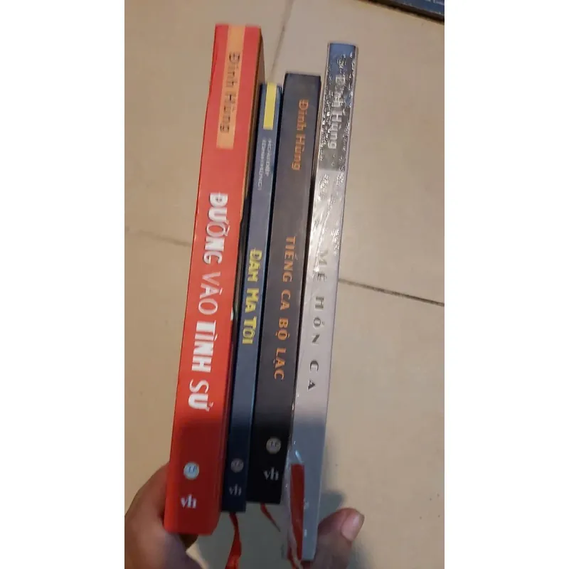 Combo bộ 4 cuốn tác phẩm của nhà thơ Đinh Hùng  931008