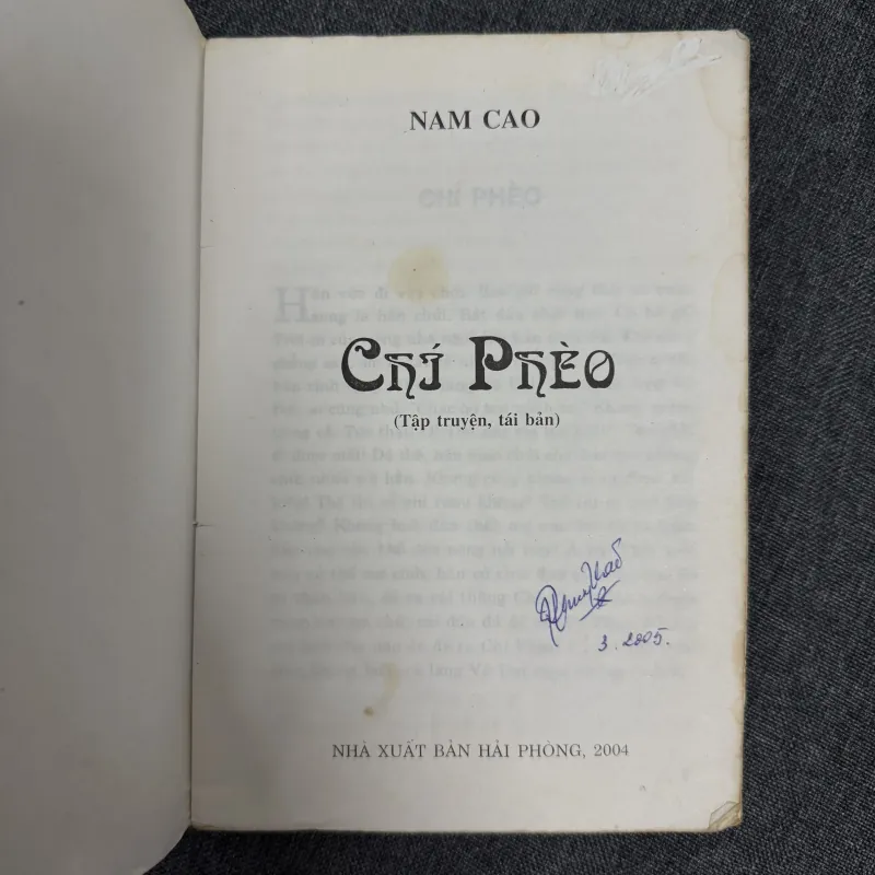 Chí Phèo - Nam Cao 1000930