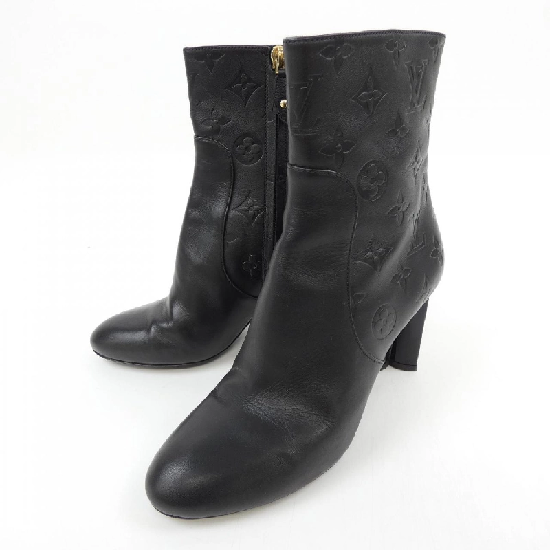Giày bốt Louis Vuitton Monogram Pattern Deboss - Hàng hiệu Authentic 829746