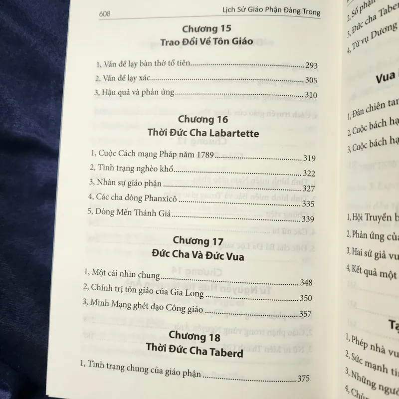 Lịch sử giáo phận Đàng Trong | Đào quang toản 694083