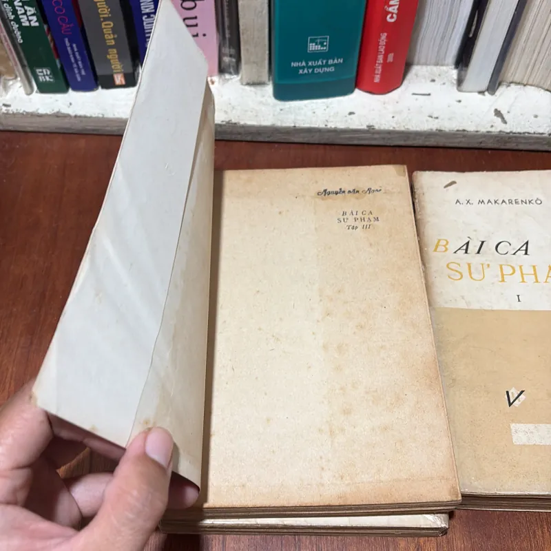 II Sách Xưa: Bài Ca Sư Phạm (Trọn Bộ 3 Tập) - A.X. MAKARENKÔ - 1976 766451