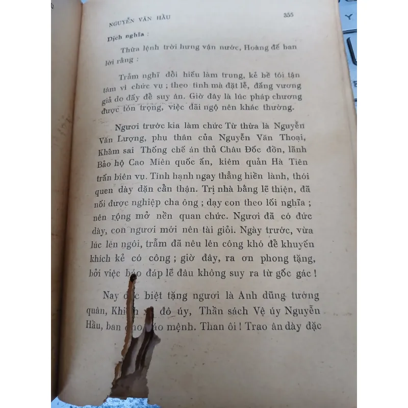 THOẠI NGỌC HẦU VÀ NHỮNG CUỘC KHAI PHÁ MIỀN HẬU GIANG - NGUYỄN VĂN HẦU 936516