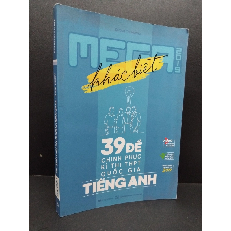 Mega 2019 - 39 đề chinh phục kì thi THPT quốc gia TIẾNG ANH mới 80% ố bẩn 2018 HCM1710 GIÁO TRÌNH, CHUYÊN MÔN 917690