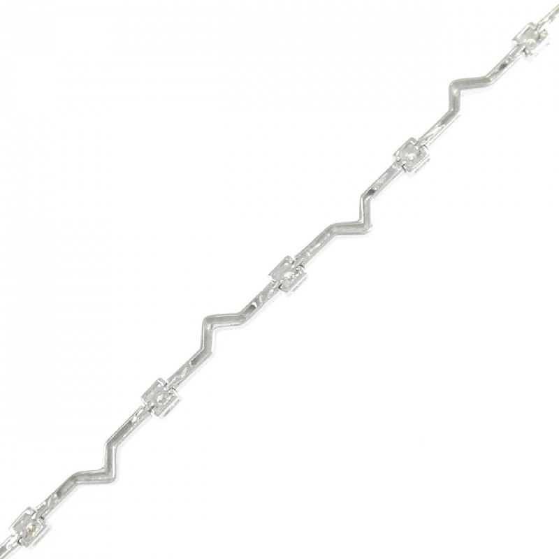 K18WG Dây chuyền kim cương 0.17CT - Hàng hiệu Chính hãng 872704