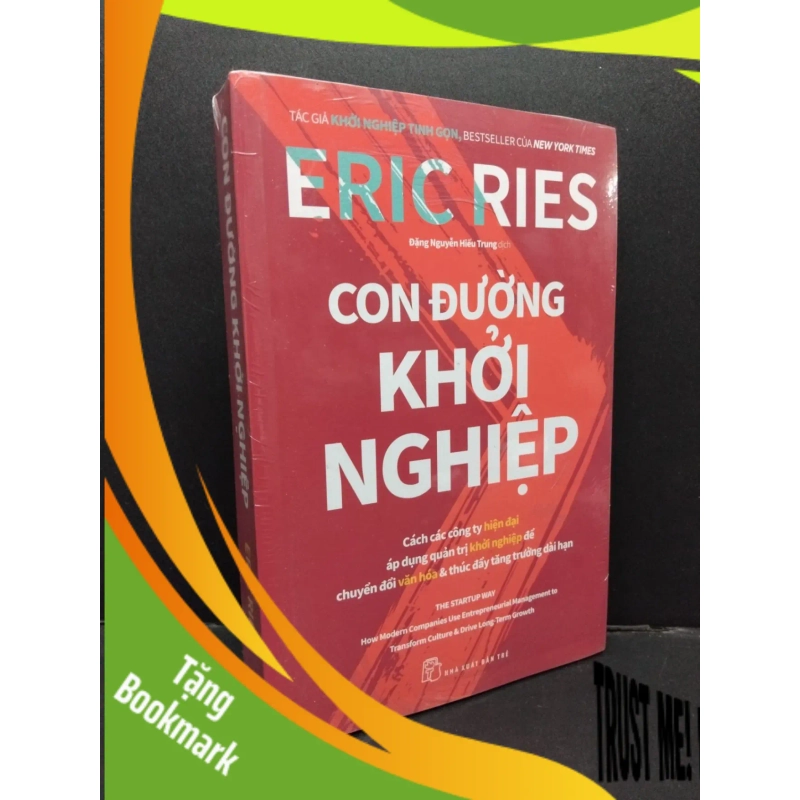(TẶNG BOOKMARK) Con đường khởi nghiệp (có seal) Eric Ries mới 80% ố RBK.ASB1809 941913