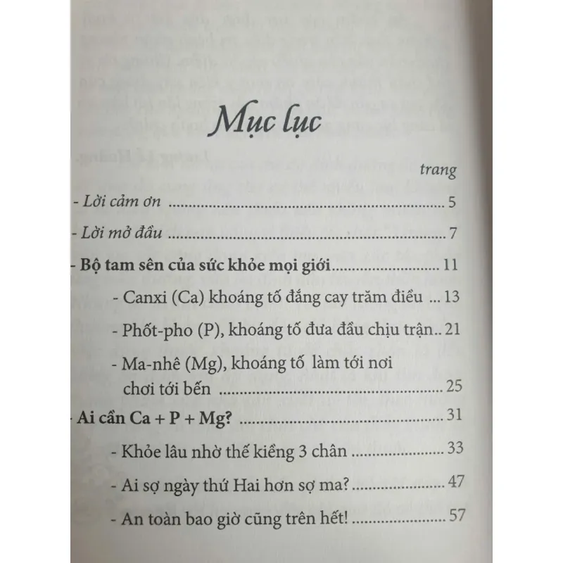 Ca + P + Mg Có Gì Hay? - Lương Lê Hoàng 733782