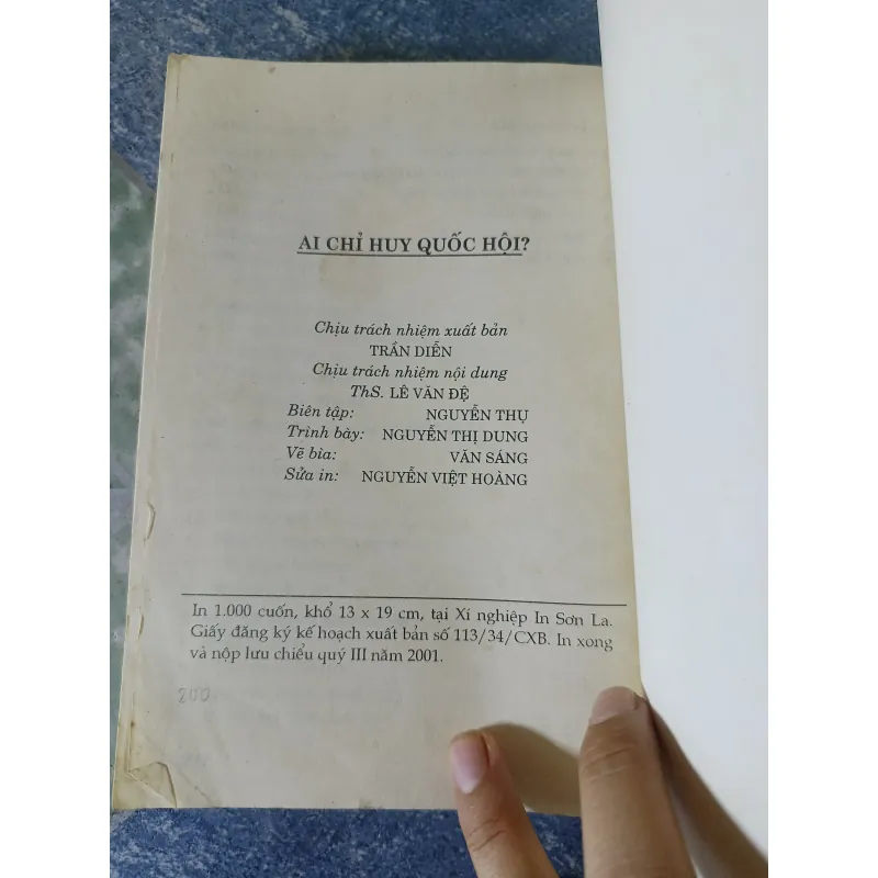 Ai chỉ huy Quốc Hội? - Mark J. Green & James M. Fallows & David R. Zwick 740687