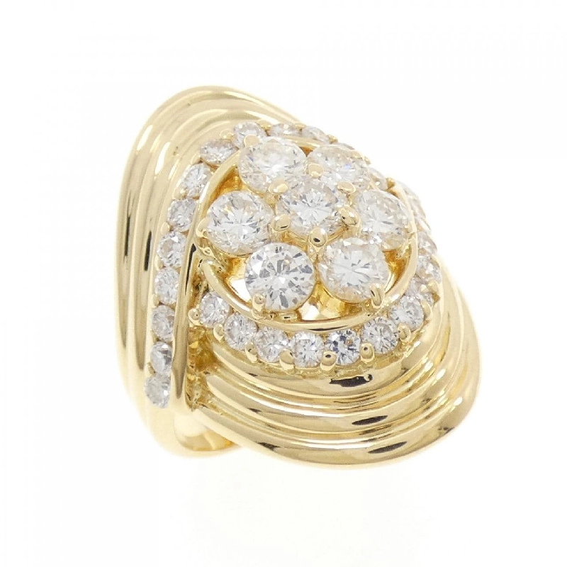 Nhẫn kim cương K18YG 2.01CT - Hàng hiệu Authentic 848587