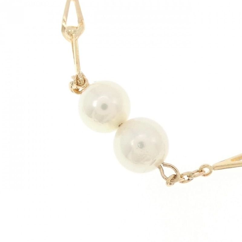 K18YG Ngọc trai Akoya Dây chuyền - Hàng hiệu Chính hãng 856719