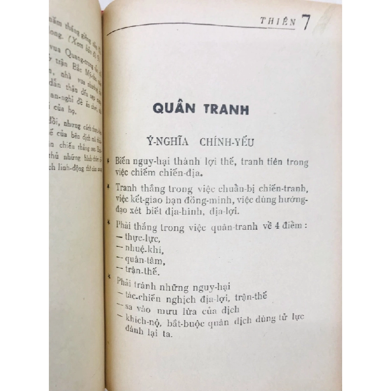 Binh pháp tinh hoa - Nguyễn Quang Trứ ( bản đã đóng lại bìa xưa mất bìa gốc) 126498