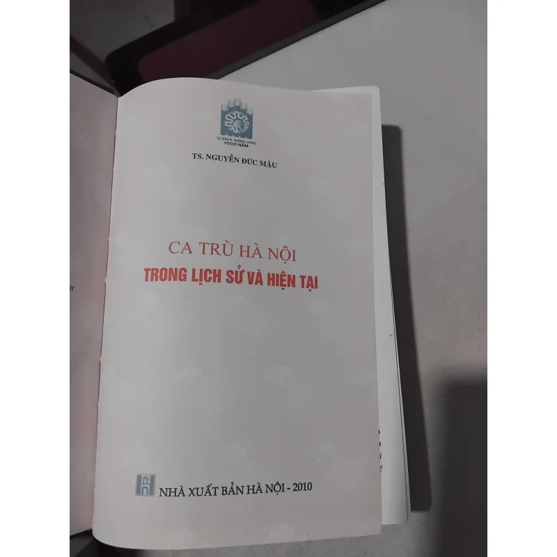 Ca trù Hà Nội trong lịch sử và hiện tại PGS Nguyễn Đức Mậu  1037956