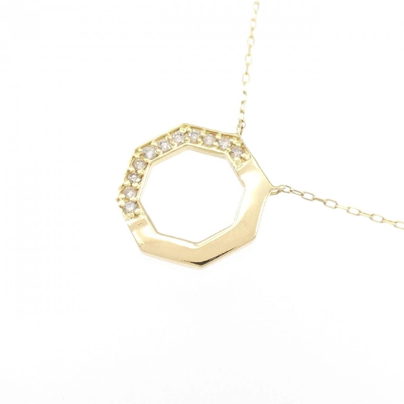 K18YG Dây chuyền kim cương 0.05CT - Hàng hiệu Chính hãng 863371