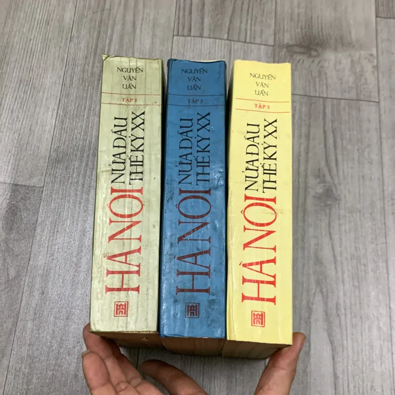 Hà nội nửa đầu thế kỷ xx - nguyễn văn uẩn. Bộ 3 tập. 7b2 746941