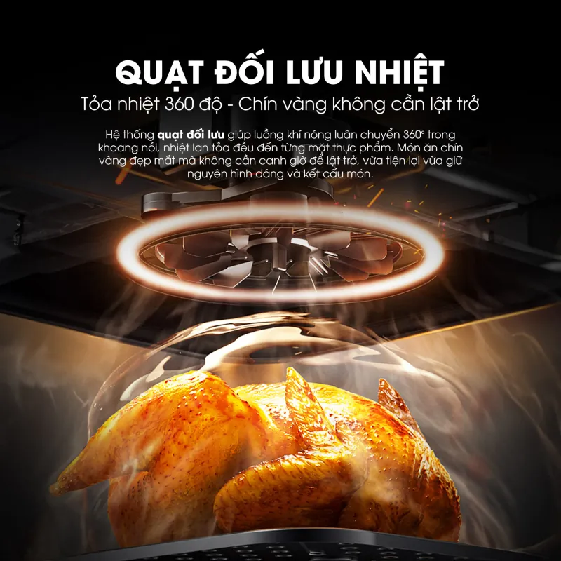 🔥 Không cần biết nấu vẫn làm được đủ món – Nồi chiên hơi nước 4in1 797257