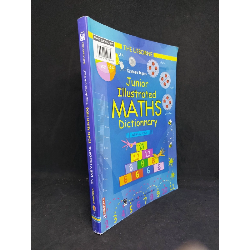 Từ điển Usborne Toán minh họa dùng cho học sinh THCS sách song ngữ sách in màu mới 90% HPB.HCM0607 34941