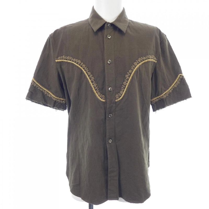 Thương hiệu SAINT LAURENT 551125 Y046T Áo sơ mi ngắn tay - Hàng hiệu Authentic 893775