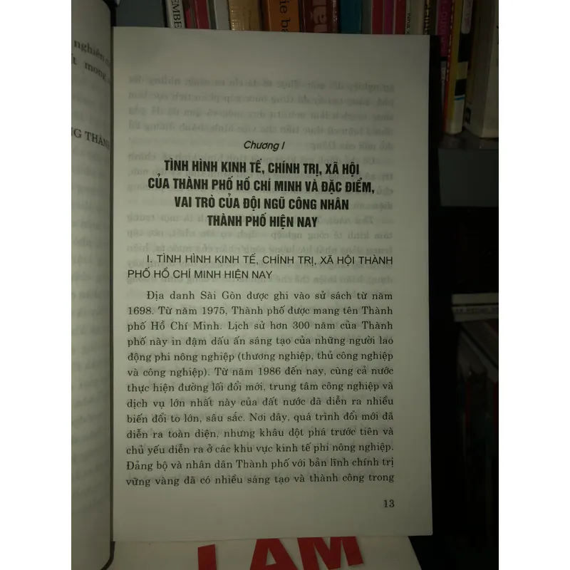 Góp phần xây dựng giai cấp công nhân Việt Nam từ thực trạng công nhân thànhphố Hồ Chí Minh 696819
