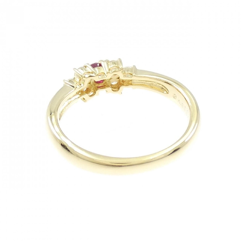 Nhẫn Ruby Mikimoto 0.11CT - Hàng hiệu Chính hãng 837921