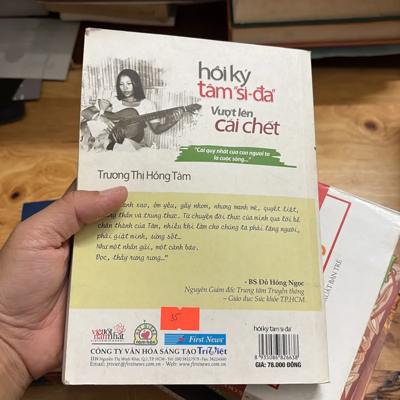 II Tựa sách: Hồi Kí Tâm “Si Đa” _ Vượt Lên Cái Chết - Trương Thị Hồng Tâm - 2012 700950