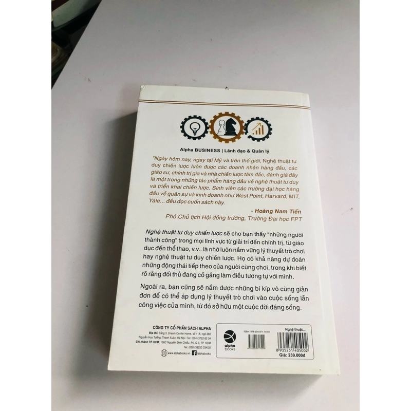 NGHỆ THUẬT TƯ DUY CHIẾN LƯỢC  532164