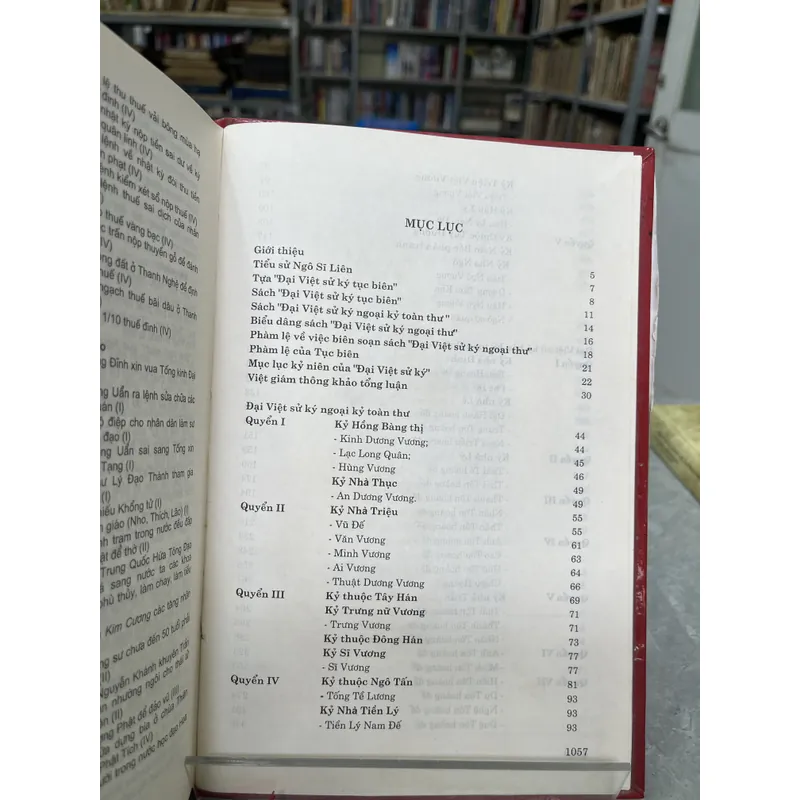 ĐẠI VIỆT SỬ KÝ TOÀN THƯ (TRỌN BỘ) - CAO HUY GIU 727778