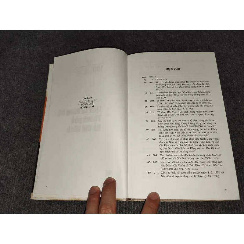 100 CÂU HỎI ĐÁP VỂ LỊCH SỬ ĐẢNG BỘ THÀNH PHỐ HỒ CHÍ MINH 991149