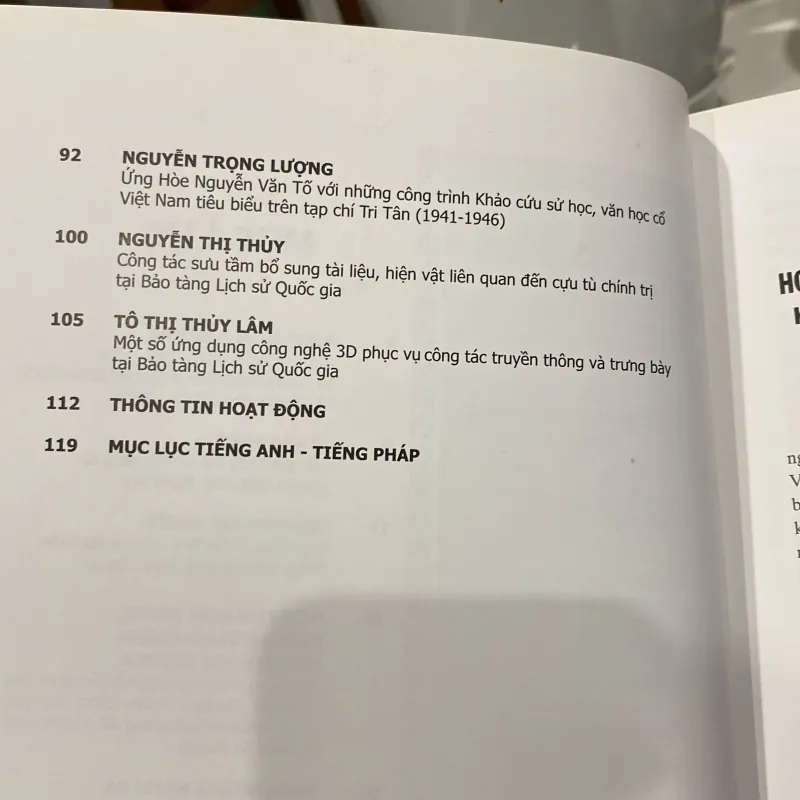 THÔNG BÁO KHOA HỌC BẢO TÀNG LỊCH SỬ QUỐC GIA 2016 966548