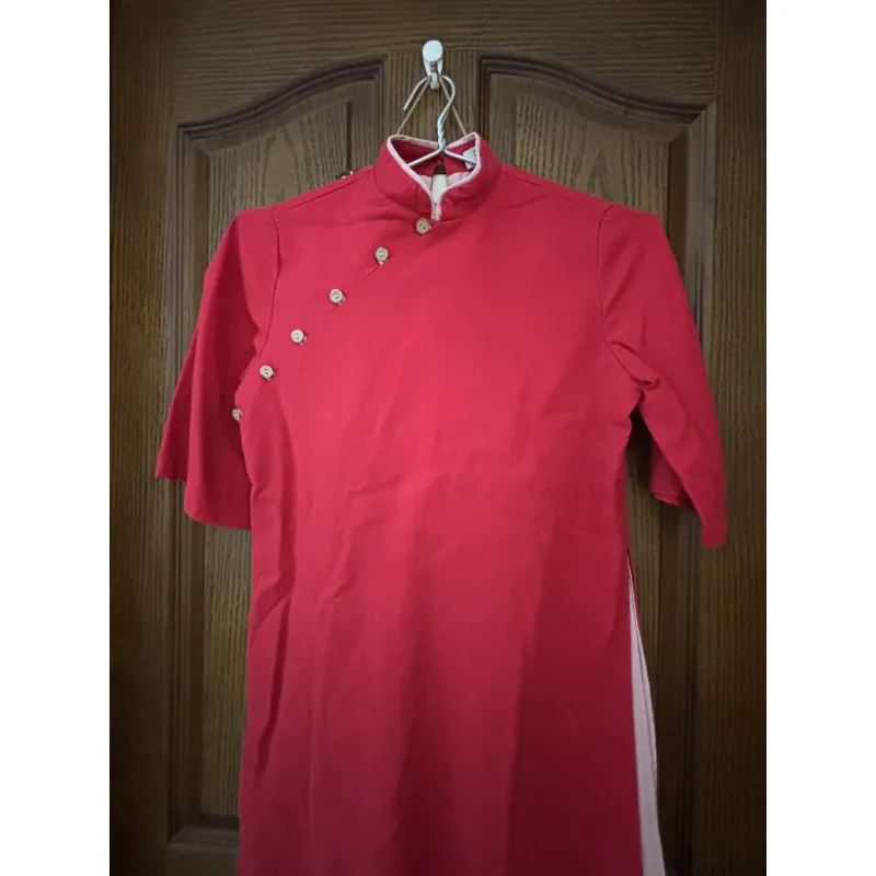 Áo dài chất linen 1013736