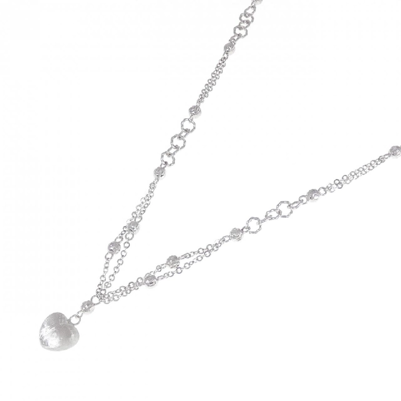 Dây chuyền hình trái tim 750WG - Hàng hiệu Authentic 860193