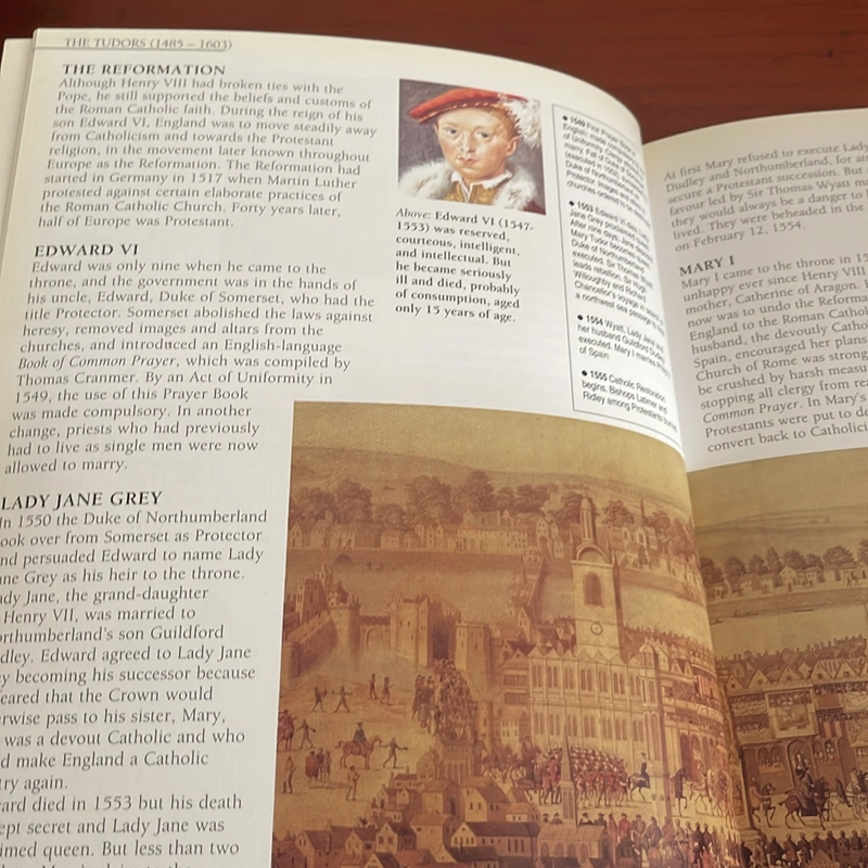 PICTURE BOOK British history Tudors & stuarts 536127