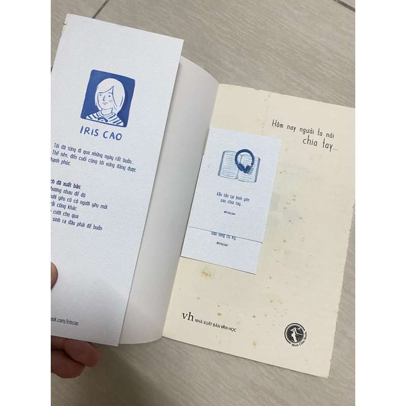 Sách Hôm Nay Người Ta Nói Chia Tay - Iris Cao 472828