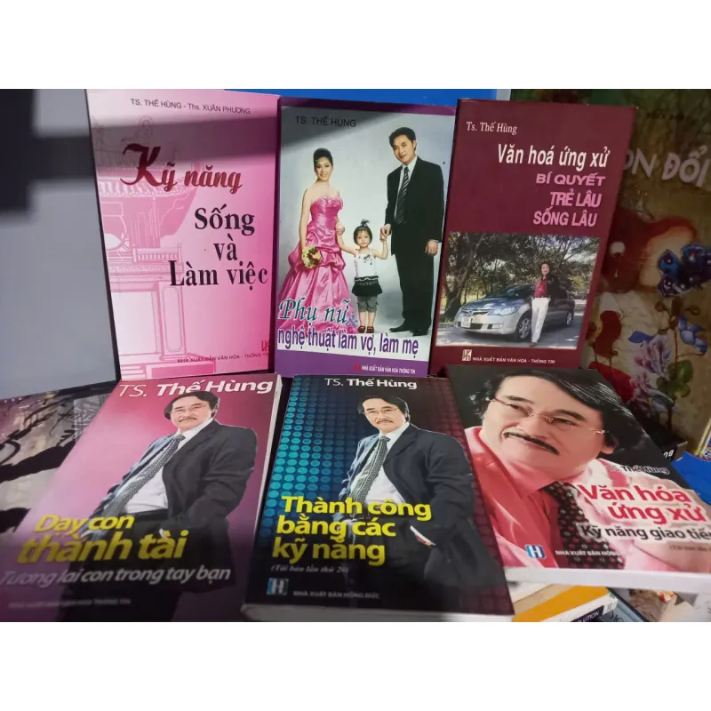 bộ sách kỹ năng của ts thế hùng 603453