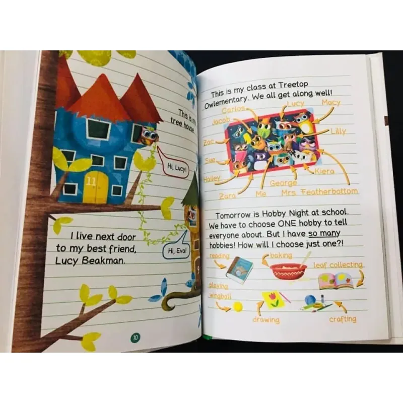 Owl Diaries (Sách nhập) - Full bộ mới nhất 19 quyển + File Mp3 760020