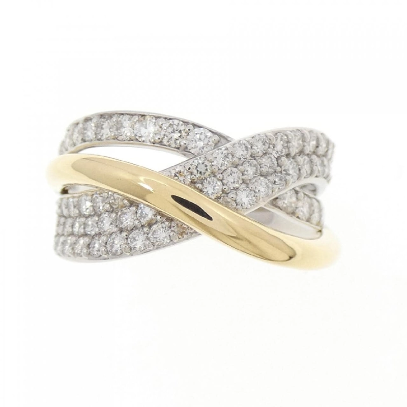 【Sản phẩm mới】Nhẫn kim cương Pave PT900/K18YG 1.04CT 669494