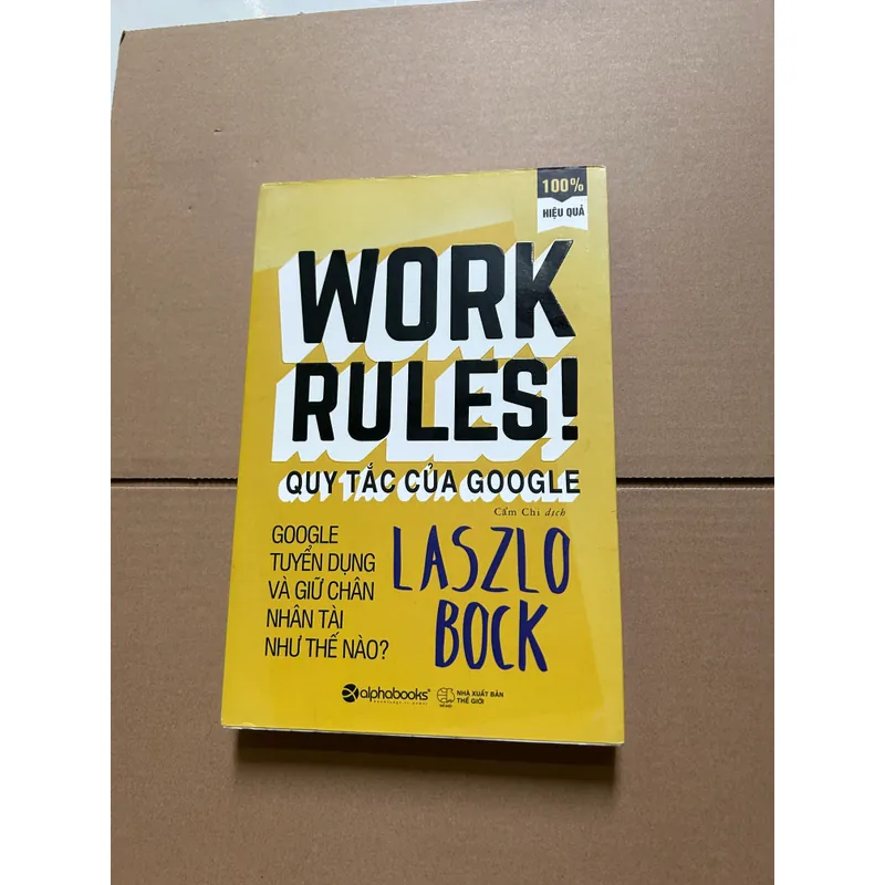 Quy tắc của Google - Laszlo Bock 736723