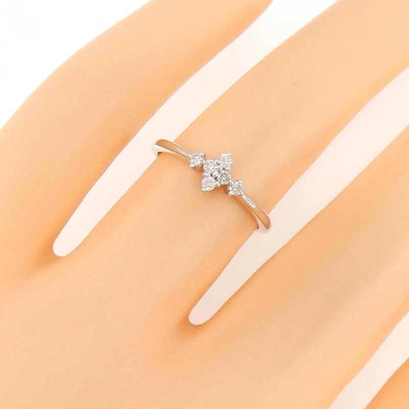 Nhẫn kim cương K18WG 0.10CT - Hàng hiệu Chính hãng 855557