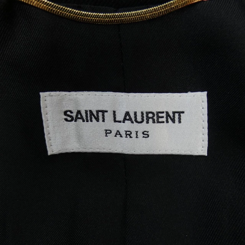 Áo khoác không cổ SAINT LAURENT 635133