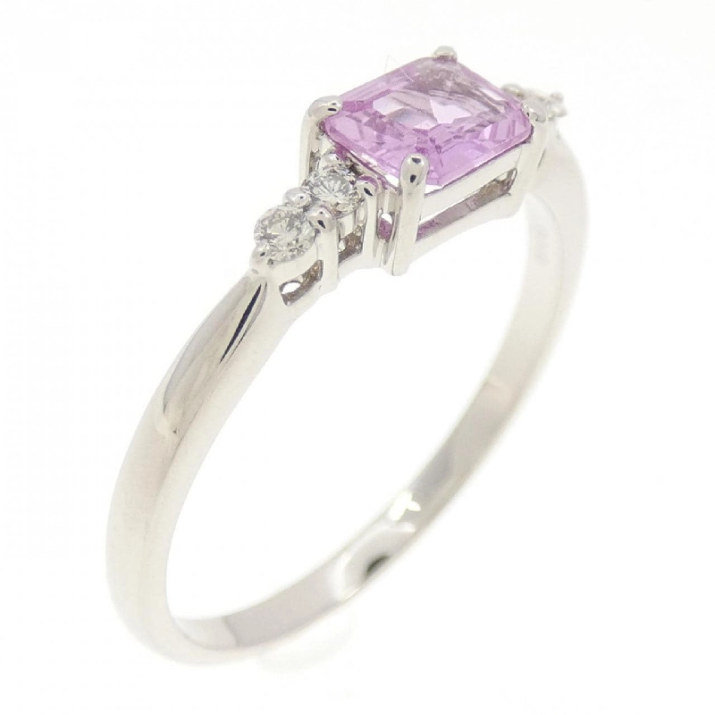 【Tái chế】Nhẫn Sapphire PT900 0.45CT 671108