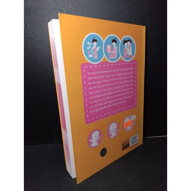 Giáo dục thai nhi và sinh con ưu việt - Bách khoa thai giáo tập 1 mới 90% bẩn rách nhẹ bìa, có mộc nhà phát hành 2014 Vương Kỳ HCM2103 MẸ VÀ BÉ 918056