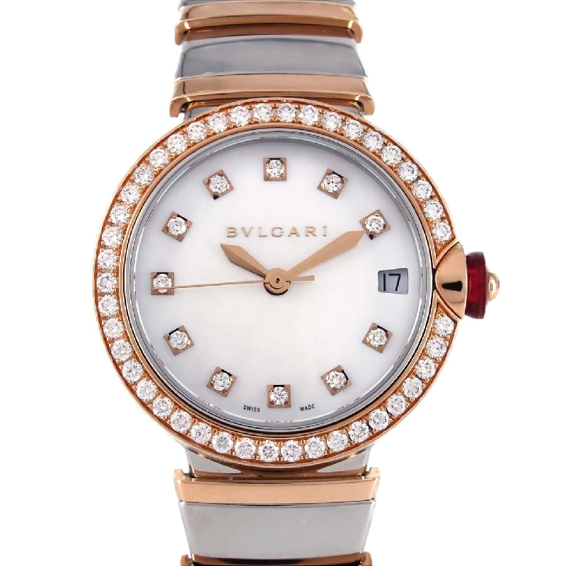 Bulgari Lucea PG kết hợp/D･11P LUP33SG/LU33WSPGDSPGD/11 SSxPG tự động - Hàng hiệu Chính hãng 874726