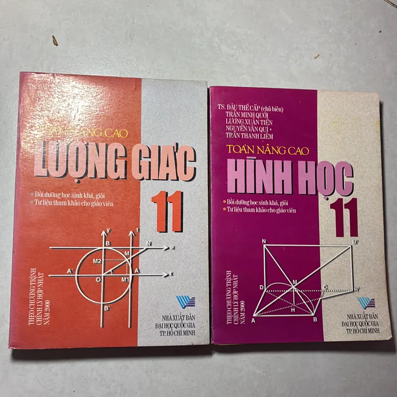 Toán nâng cao Đại số & Giải tích/ hình học/ lượng giác 11 (3 cuốn) 740051
