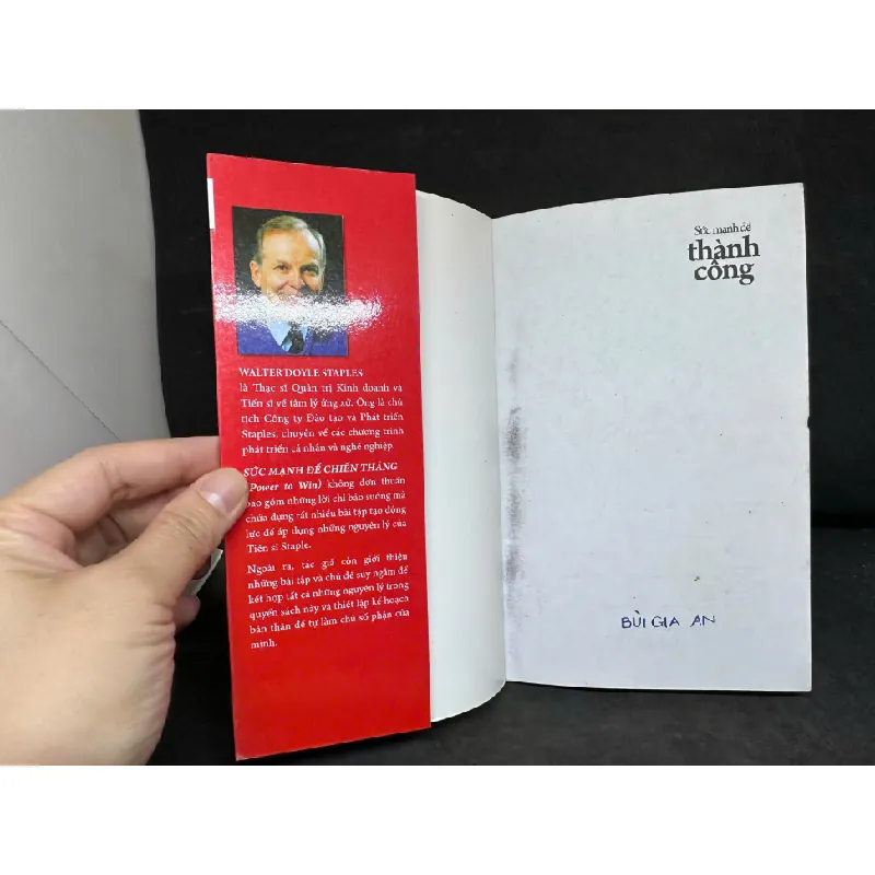 [Phiên Chợ Sách Cũ] Sức Mạnh Để Thành Công, 2011 - Walter Doyle Staples H1809 599550