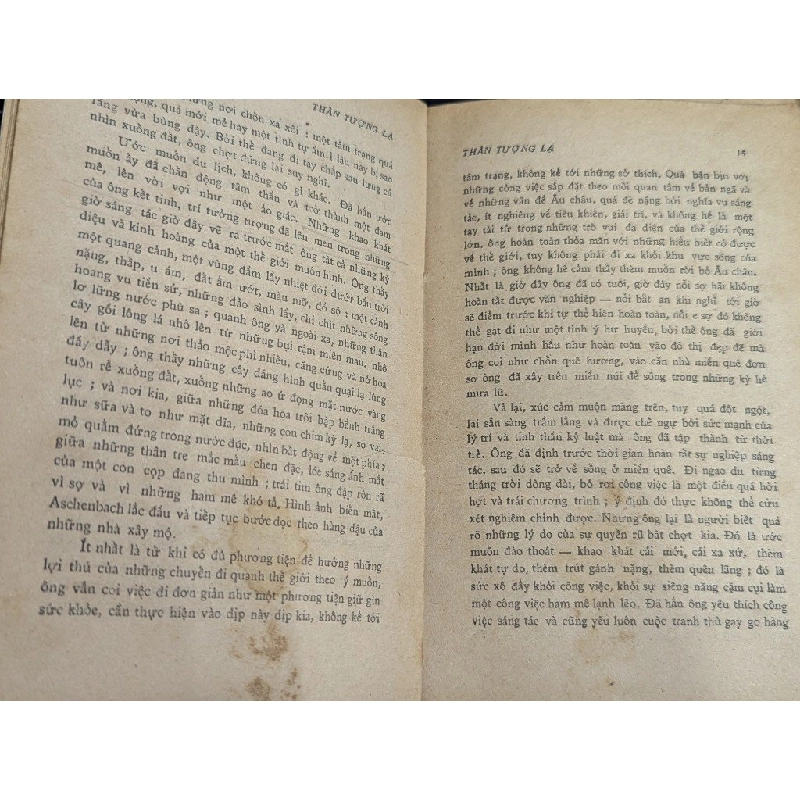 Thần tượng lạ - Thomas Mann ( bản dịch Nguyễn Tử Lộc ) 449398