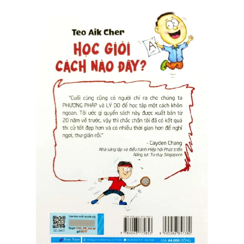 Học Giỏi Cách Nào Đây? (Khổ Nhỏ) - Teo Aik Cher 293422