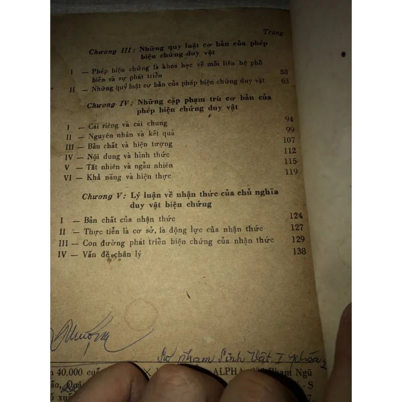 Triết học Mác-Lê-Nin chủ nghĩa duy vật biện chứng  994826