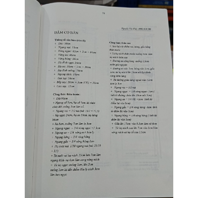 Giáo trình cắt may toàn tập: Cắt may cao cấp form Sài Gòn (Ren-Rich) - Nguyễn Văn Phú 548595